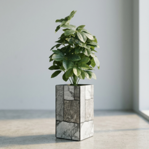 Plante a feuillage rond dense. Hauteur 98 cm poids 6 kg